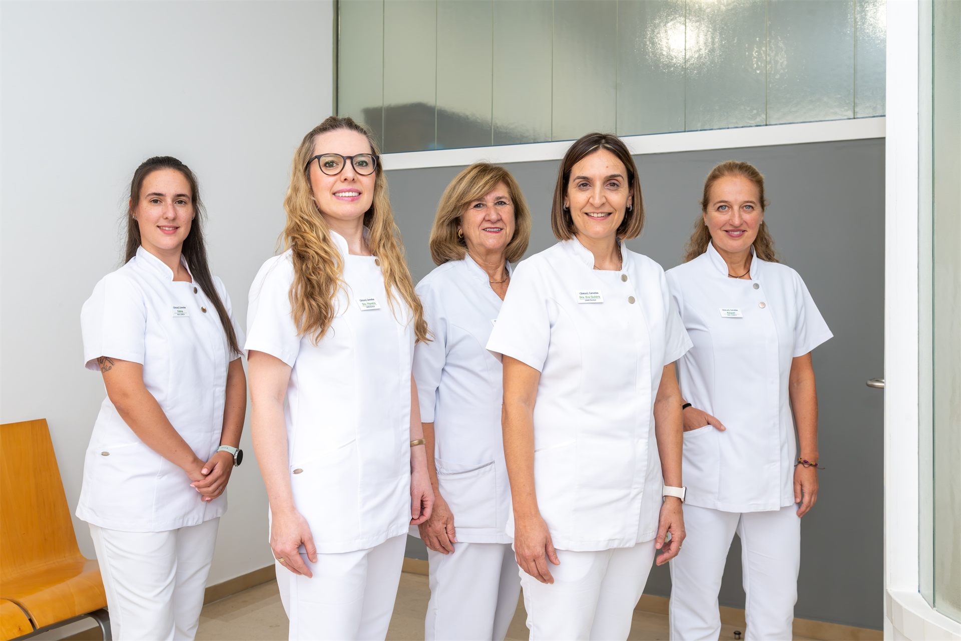 Equipo de ginecólogas de Clínica Camelias en Vigo
